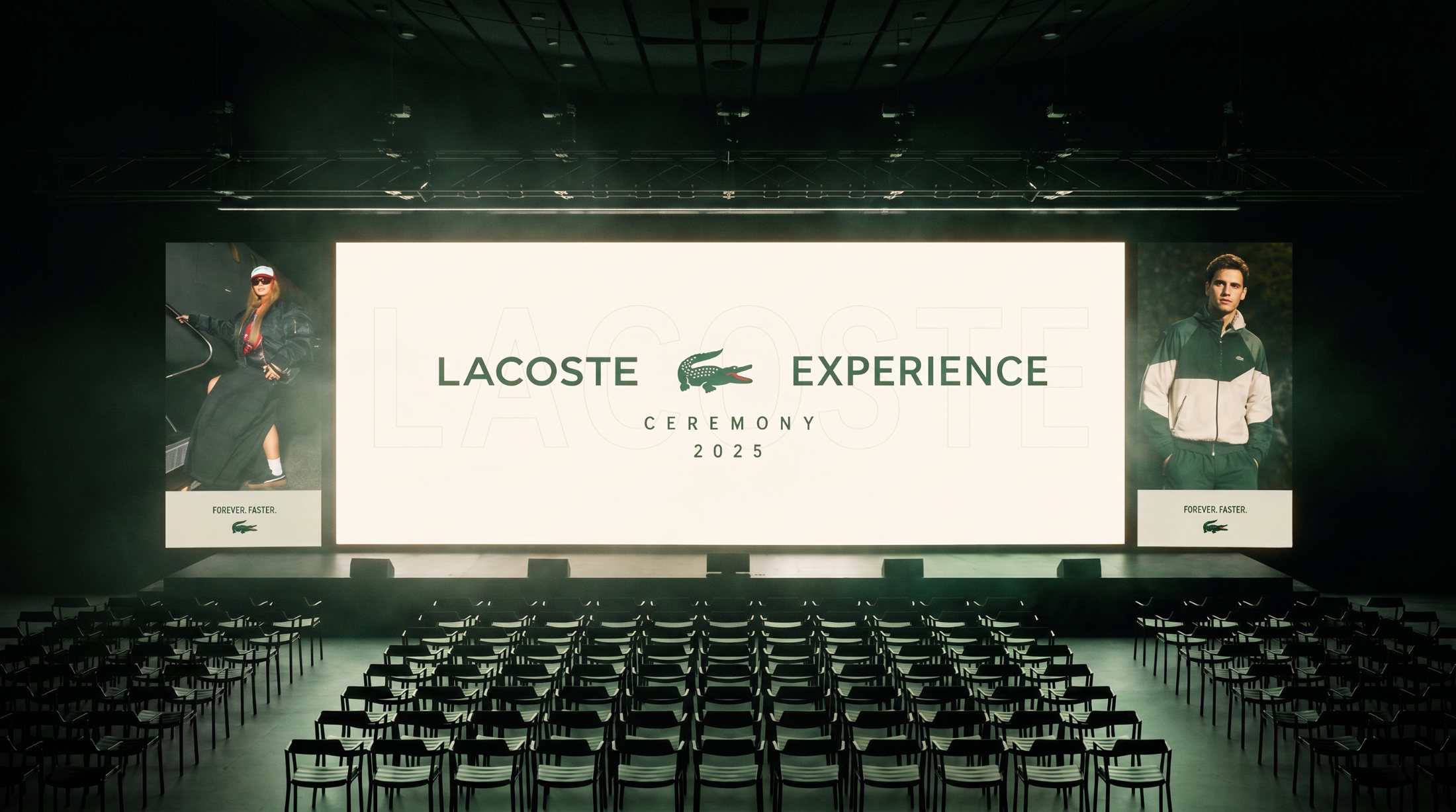 Lacoste Experience Ceremony 2025 — stage